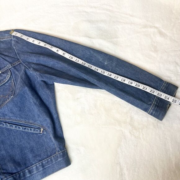 Vintage Wrangler No-Fault Denim Jacket 70s 80s Sanfor-Set USA Men’s L - Picture 10 of 15